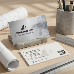 Carte De Visite Entreprises de conception-réalisation Minimalist