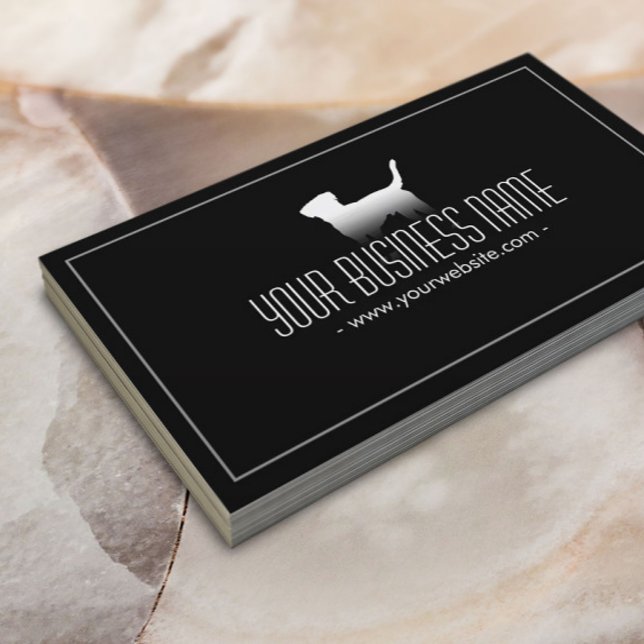 Carte De Visite Entretien avec les animaux de compagnie Chien simp (Créateur téléchargé)