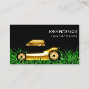 Carte De Visite Entretien de la pelouse Jardinage Services de coup