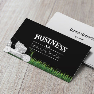 Carte De Visite Entretien de la pelouse Service d'aménagement pays