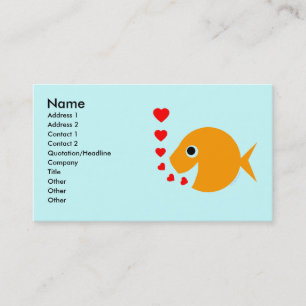 Carte De Visite Entretien du bassin d'élevages de poissons tropica