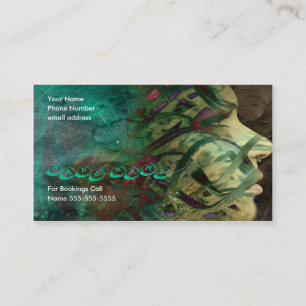 Carte De Visite Enveloppé en acide