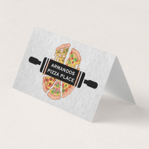 Carte De Visite Épingle   Pizza Slices