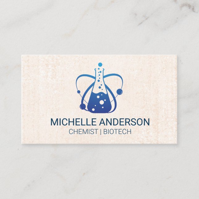 Carte De Visite Épouser | Chimie | Bio Tech (Devant)