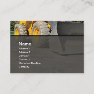 Carte De Visite équipement de construction