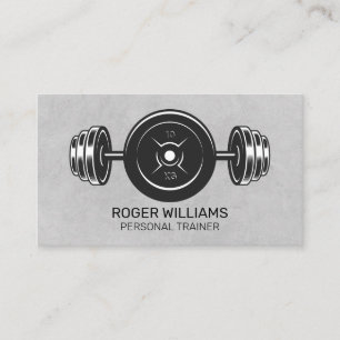 Carte De Visite Équipement De Salle De Sport Kettle Bell