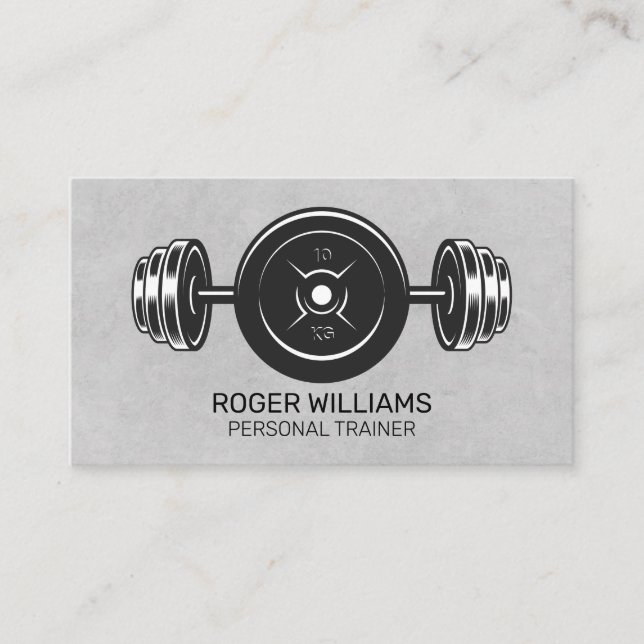 Carte De Visite Équipement De Salle De Sport | Kettle Bell (Devant)