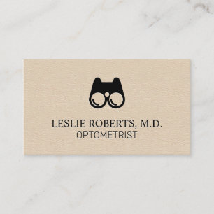 Carte De Visite Équipement oculaire   Optométriste