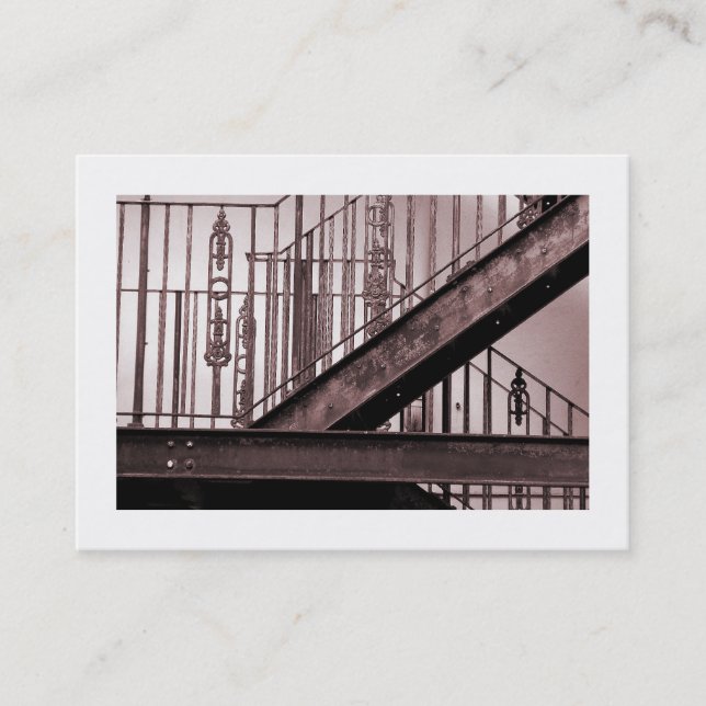 Carte De Visite Escapade au feu victorien (Devant)