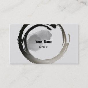 Carte De Visite Esquisse zen