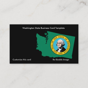 Carte De Visite État de Washington