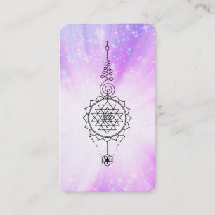 Carte De Visite ~ Étincelle. Reiki Rayons de guérison de l'énergie