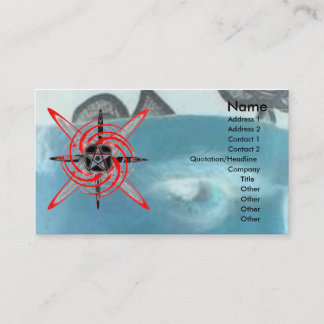 Carte De Visite Étoile de feu