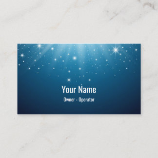 Carte De Visite étoiles de nuit personnalisables