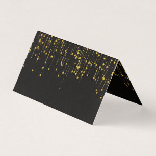 Carte De Visite Étoiles d'or