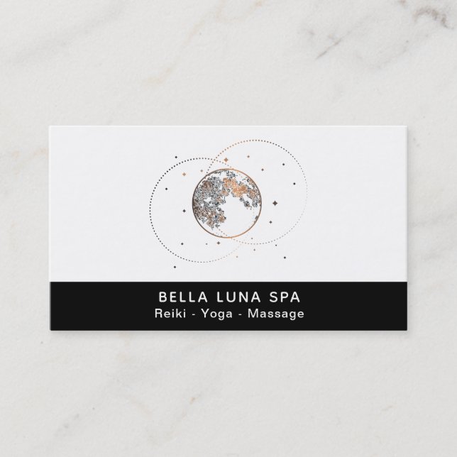 Carte De Visite Étoiles lunaires de chaman de lune de *~* (Devant)