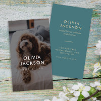 Étudiant minimaliste de chien moderne