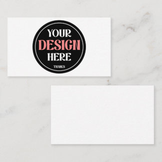 Carte De Visite Événement d'entreprise de logo commercial personna