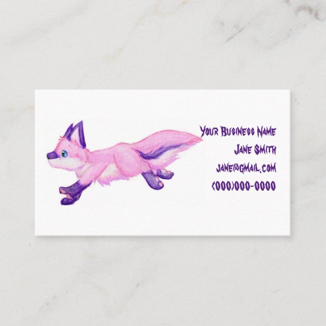 Carte De Visite Exécuter (Devant)
