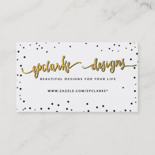 Carte De Visite Exemple fait sur commande de logo d'affaires