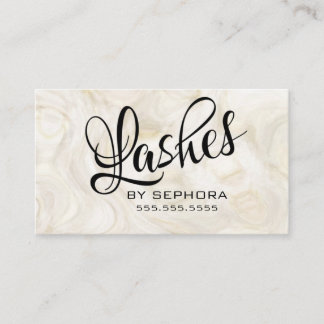 Carte De Visite Expert en consultation de beauté pour extensions d