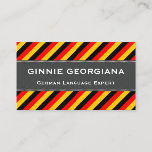 Carte De Visite Expert en langue allemande