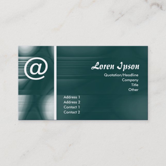 Carte De Visite Express super Luminal - Customisé - Customisé (Devant)