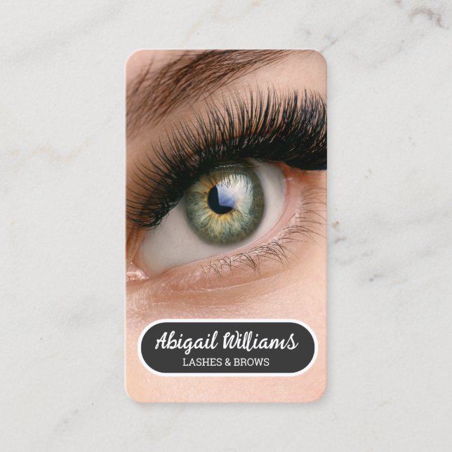 Carte De Visite Extension Eyelash (Devant)