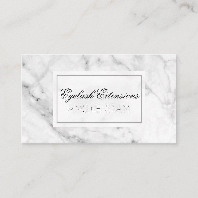 Carte De Visite Extensions Eyelash (Devant)
