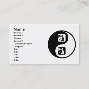 Carte De Visite Extraction de Yin Yang