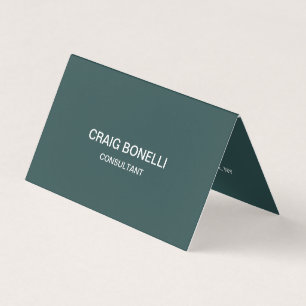 Carte de visite Extraordinaire unique gris ardoise
