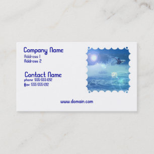 Carte de visite extrême surfant