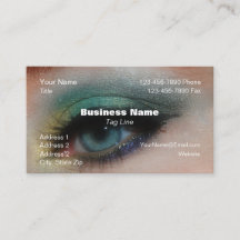 Carte de visite Eye Make-U[ Fond HAMbyWG