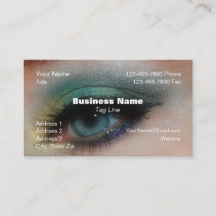 Carte de visite Eye Make-U[ Fond HAMbyWG