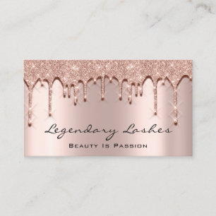 Carte De Visite Eyelash. Parties scintillant maquillage 3D Effet E