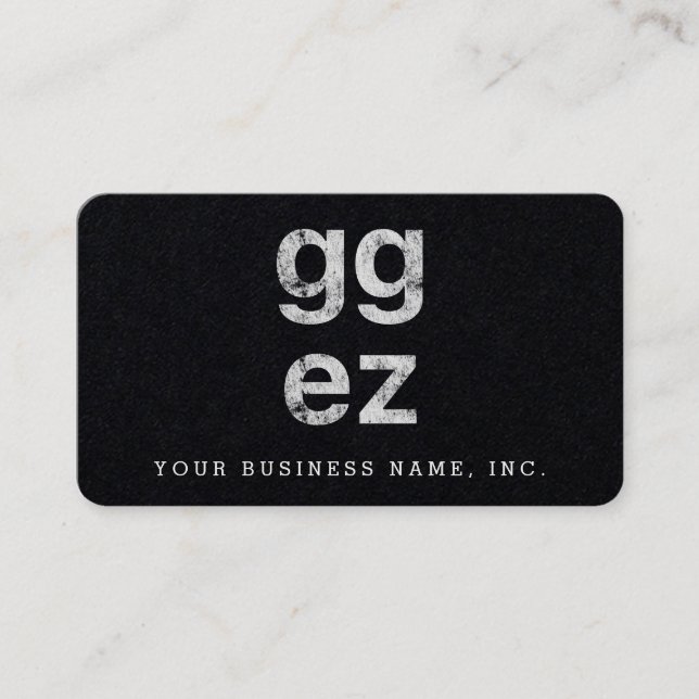 Carte De Visite ez de gg (Devant)