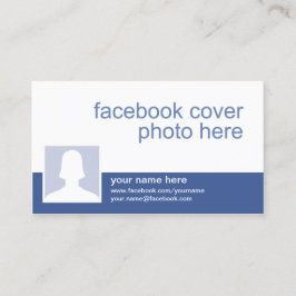 Carte de visite Facebook CC0213