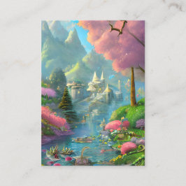 Carte De Visite Fairyland Arrière - plan Graphic
