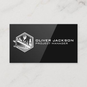 Carte De Visite Faisceau de construction et poutre en acier