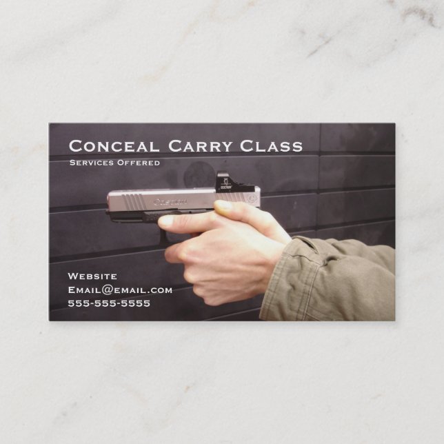 Carte de visite fait sur commande de FFL (Devant)