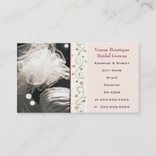 Carte de visite fait sur commande nuptiale/mariage