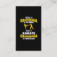 Famille Karate Grandma Arts Martiaux Autodéfense