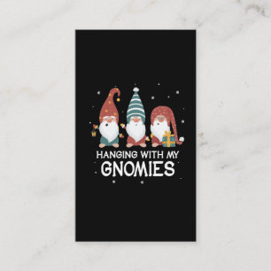 Carte De Visite  Fantaisies de Noël Jardin des Gnomes du Père No