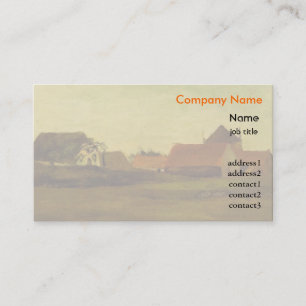 Carte De Visite Farmhouses à Loosduinen near The Hague.
