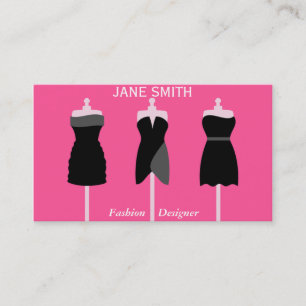 Carte De Visite Fashion Designer, couturier professionnel