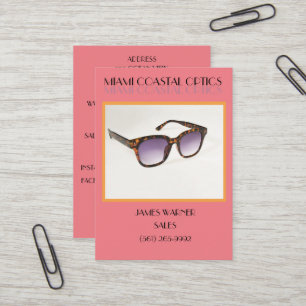 Carte De Visite Fashion Fashion Fabricant / Lunettes de soleil de 