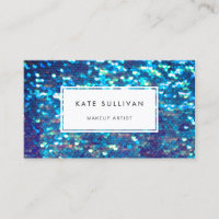 fausse iridescence, effet mermaid bleu paillette