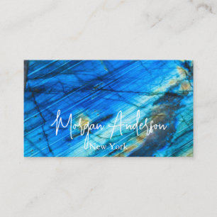 Carte De Visite Faux holographique opal stone Personnalisé