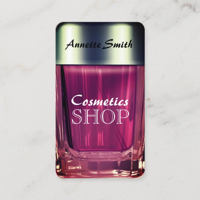 Carte De Visite Faux parfums (Devant)