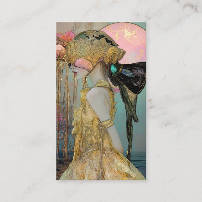 Carte De Visite *~* *~* FD2 Nouveau Fantasy Ethereal Dreamlike 13  (Devant)